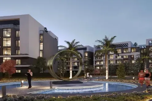 live in Palm Island El Shorouk Compound Apartment Starting From 110m²