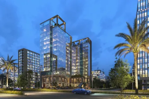 For sale with installments an Office of 110 meters in Allegra New Capital