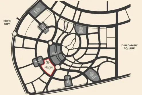 Units With An Area of 90m² For Book in Allegra New Capital Mall