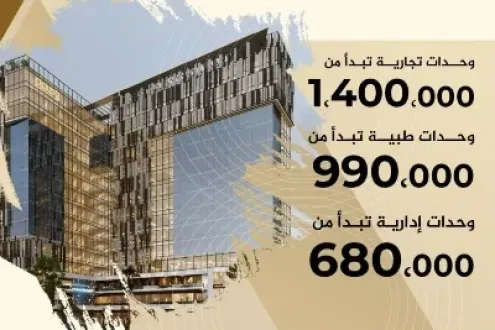 محلات للبيع في كلاود 8 العاصمة الجديدة 110 متر