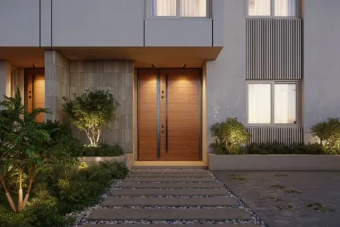 For Sale in West End EL Sheikh Zayed Compound Townhouse 240m with attractive price