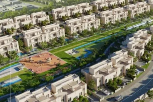 270m Townhouse with attractive price and charming view in West End Compound