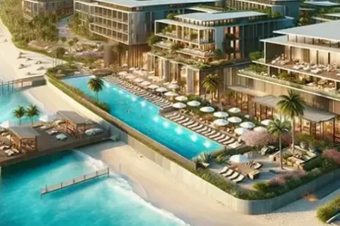 فيلا تسليم فوري 275م في منتجع ماركس الساحل الشمالي