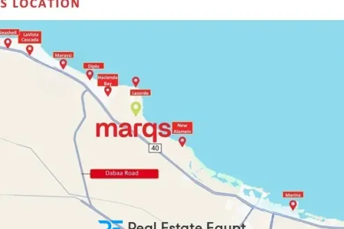 عرض متميز فيلا 290 متر للبيع في قرية ماركس بموقع مميز