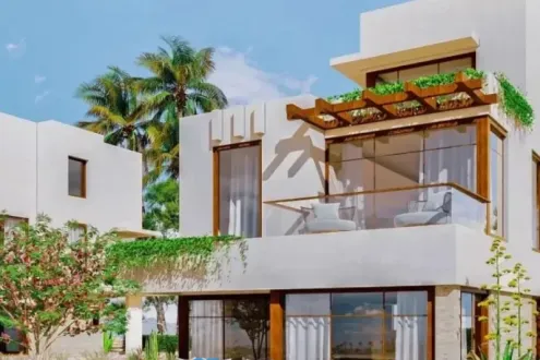 فيلا رائعة 315م للبيع في موقع مميز جدا داخل قرية ماركس الساحل