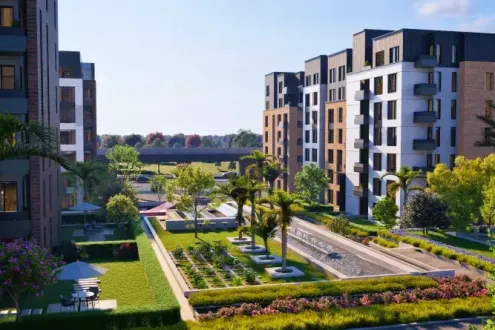 بسعر مغري شقة 100م بجارنيت ريزيدنس التجمع الخامس فيو رائع