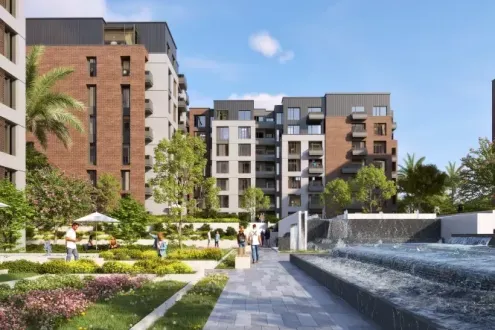 شقة للبيع 115م في كمبوند جارنيت ريزيدنس بتسهيلات فى السداد