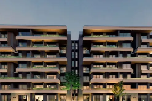 For sale with installments a Apartment of 100 meters in La Colina Sheikh Zayed Compound