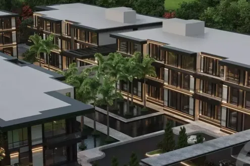 Apartments for sale in Waterway Branded Residence Compound 145 meters