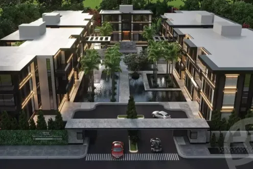 For sale with installments an Apartment of 167 meters in Waterway Branded Residence Compound New Cairo