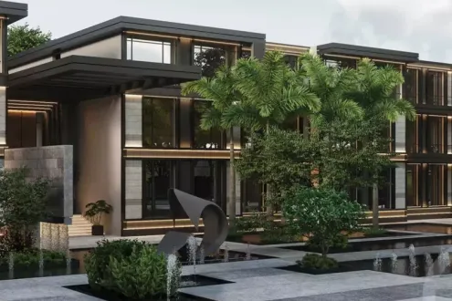 Book a Unit Starting From 200m²​​​​​​​ in Waterway Branded Residence New Cairo Project