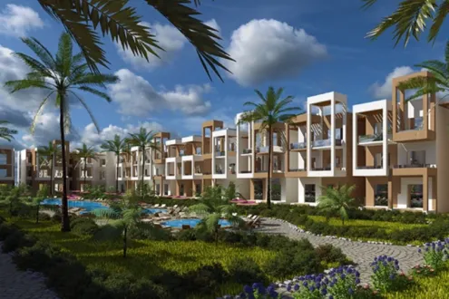 Chalet with immediate delivery and 110m in Cape Bay Sokhna