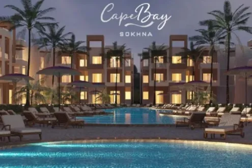 174m Chalet for sale in a very unique location within Cape Bay Sokhna