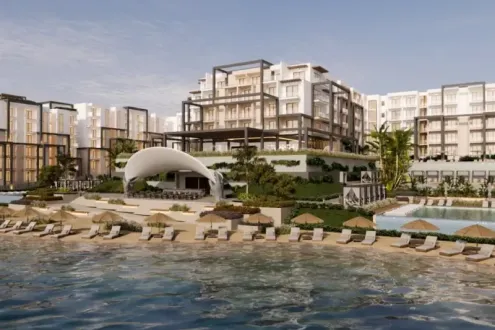 شاليه للبيع 112م في مارينا هيلز السخنة بتسهيلات فى السداد