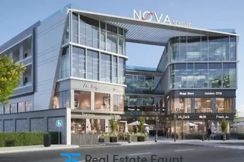 Special offer of 95m Clinic for sale in Nova Square New Cairo Mall with distinctive location