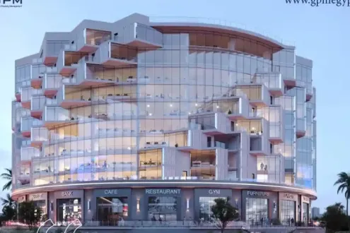 Office for sale 122m in 41 Business District New Cairo with payment facilities