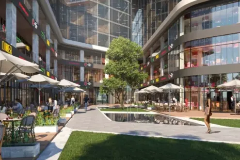 Own an Office in Capital Crown New Capital Mall With an area 52m²