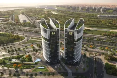 63m Office for sale with less than market price in Eval Towers Mall