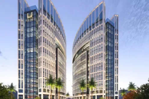 For Sale in Eval Towers New Capital Mall Office 94m with attractive price