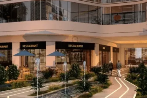 محل للبيع 93م في ايه وان كورنرز تاور العاصمة الإدارية الجديدة بتسهيلات فى السداد