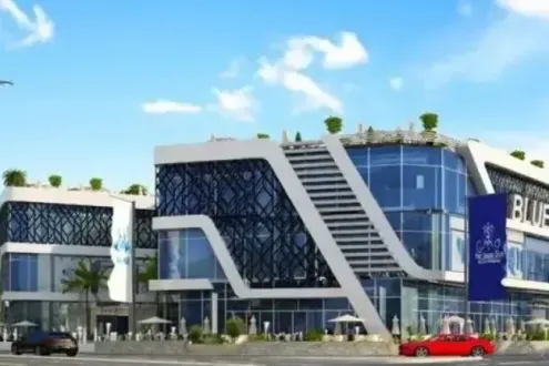 Lower of market, 45m fully-finished Shop in Blue Aura Mall