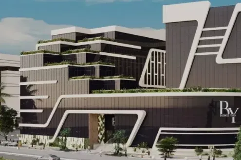 Special offer of 120m Shop for sale in Business Yard New Capital with distinctive location