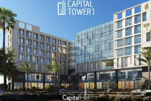 Book a Unit Starting From 83m²​​​​​​​ in Capital Tower 6 October Project