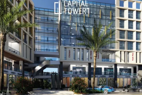 For Sale in Capital Tower October Shop 90m with attractive price