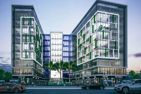 Hurry Up To Buy a 42m² Shop in Green River Tower New Capital