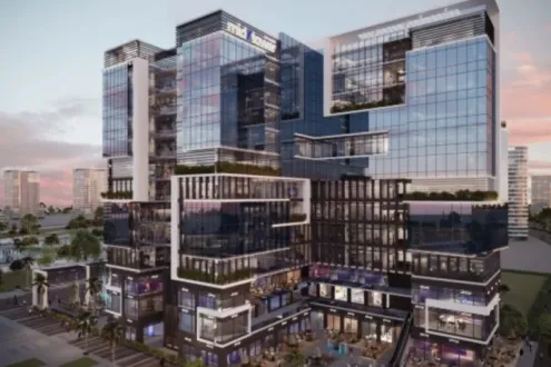 For Sale in Mid Tower New Capital Shop 35m with attractive price