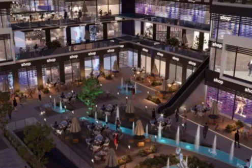 Get a Shop in Mid Tower New Capital Project Starting From 74m²