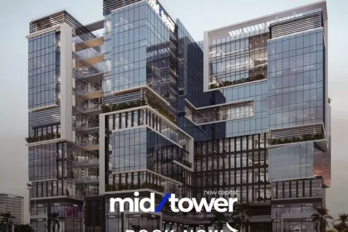 Hurry Up To Buy a 85m² Shop in Mid Tower New Capital
