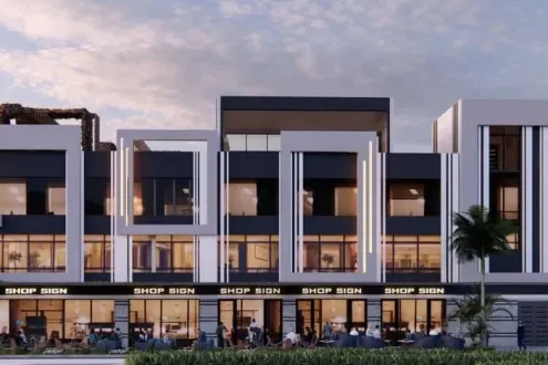 Special offer of 80m Shop for sale in Royal Plaza 6 October Mall with distinctive location