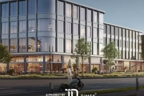 With 10% down payment Own a Shop in T Hub New Cairo Mall with an area of 120m²