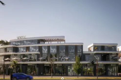 For Sale in White Walk New Cairo Mall Shop 30m with attractive price