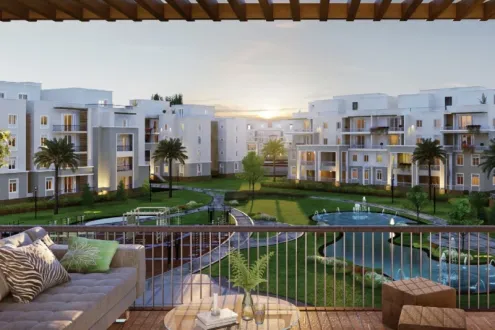 The cheapest 295m Villa for sale with garden in Novella October Compound