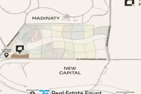 شقة للبيع 90م في العتال المستقبل سيتي بتسهيلات فى السداد