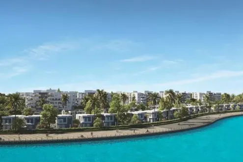 140m Chalet with attractive price and charming view in London El Alamein North Coast