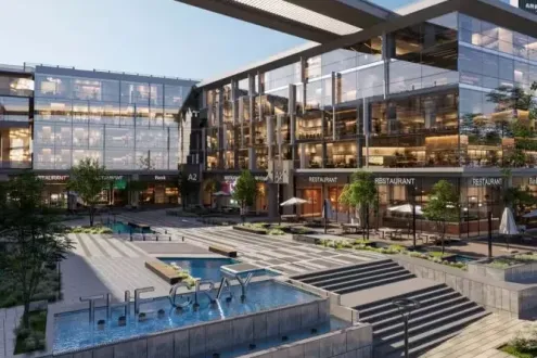 امتلك مكتب في مول ذا جراي التجمع بمساحة 90 متر