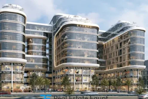 For sale with installments a Shop of 62 meters in Norm Spaces New Capital Mall