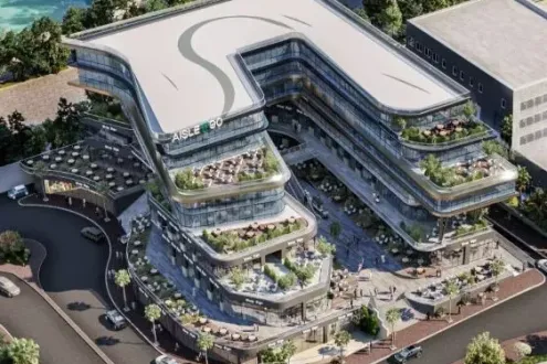 Own an Office in Aisle 90 New Cairo Mall With an area 100m²