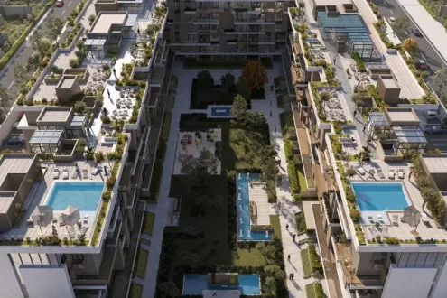 Hurry up and book in Cloudside Sheikh Zayed in units starting from 123 meters