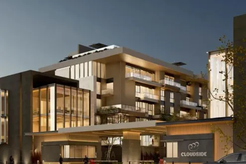 Receive your apartment in the largest compound in Sheikh Zayed, Cloudside Compound with ​​95 meters