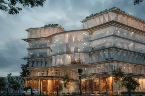 Get your unit now in the most beautiful malls in New Capital, HillSydz Mall, 107 meters