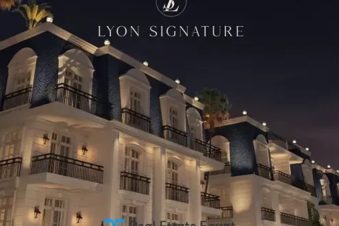 For sale in installments, an apartment of 170 meters in Lyon Signature Compound