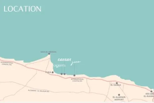 240m units for reservation in Ogami Ras El Hekma North Coast
