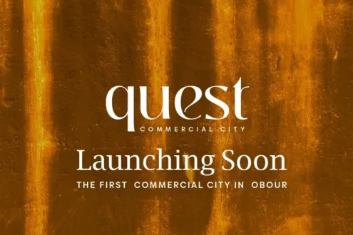 للبيع بالتقسيط محل 60 متر في مشروع كويست سيتي العبور