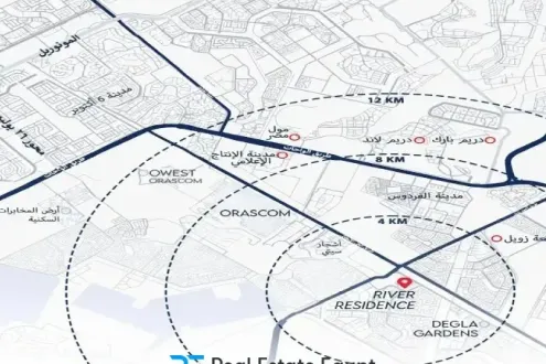 وحدتك بمساحة 140 متر في كمبوند ريفر ريزيدنس حدائق أكتوبر من ويست واي وحدتك بمساحة 140 متر في كمبوند ريفر ريزيدنس حدائق أكتوبر من ويست واي
