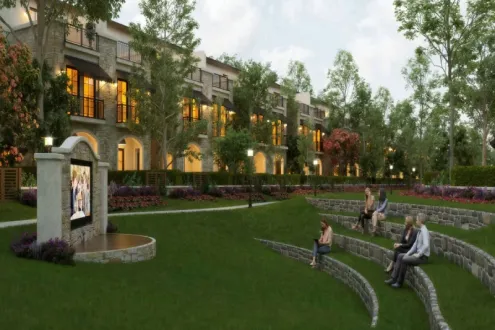 Hurry up and buy a townhouse in The Marq Gardens New Cairo Compound with 207 meters