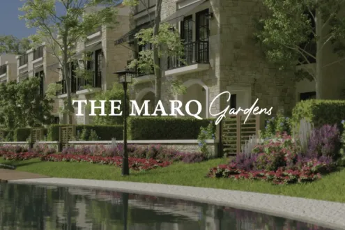 Villa with 249 meters, live in The Marq Gardens New Cairo